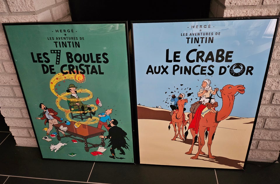 Plakater, Tintin plakater