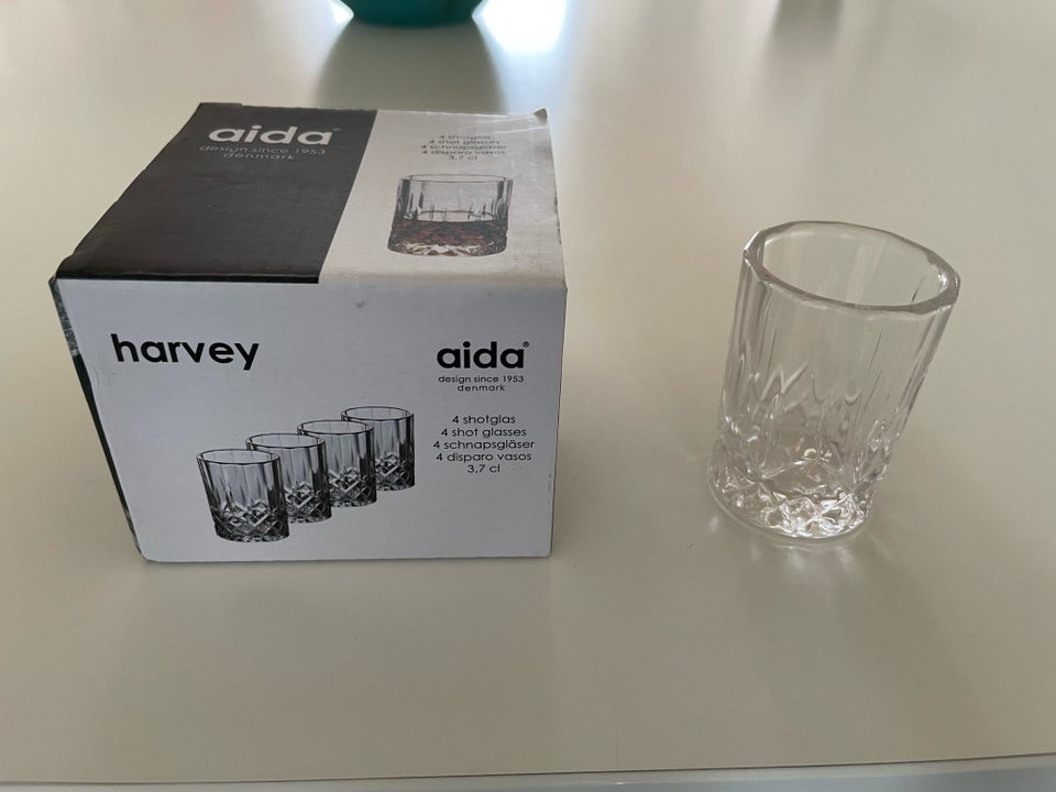 Glas, Snapseglas / shotglas, Aida