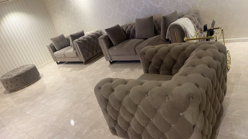 Sofagruppe, velour, anden