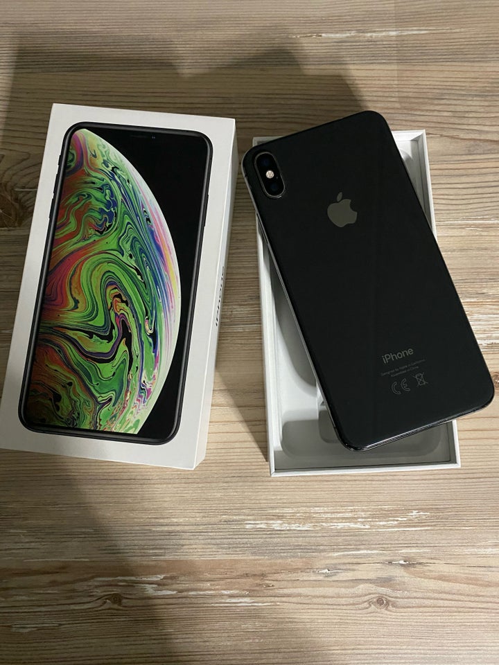 iPhone XS Max, 256 GB, sort