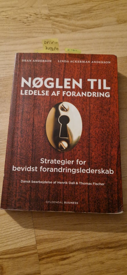 Nøglen til ledelse af forandring,