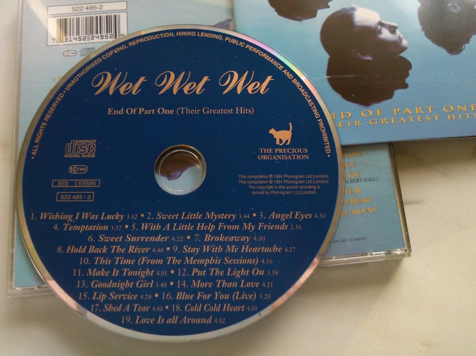 Wet Wet Wet: Greatest Hits: End Of