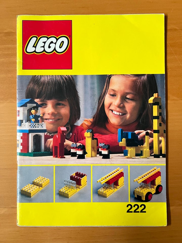 Bøger og blade, Lego katalog fra