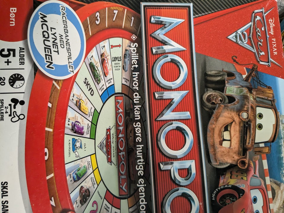 Monopoly fra 5 år 2-4 spillere