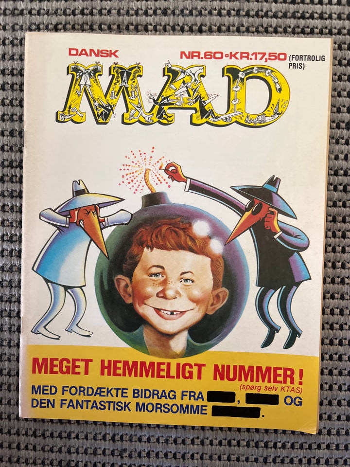 Dansk Mad nr 60, Tegneserie