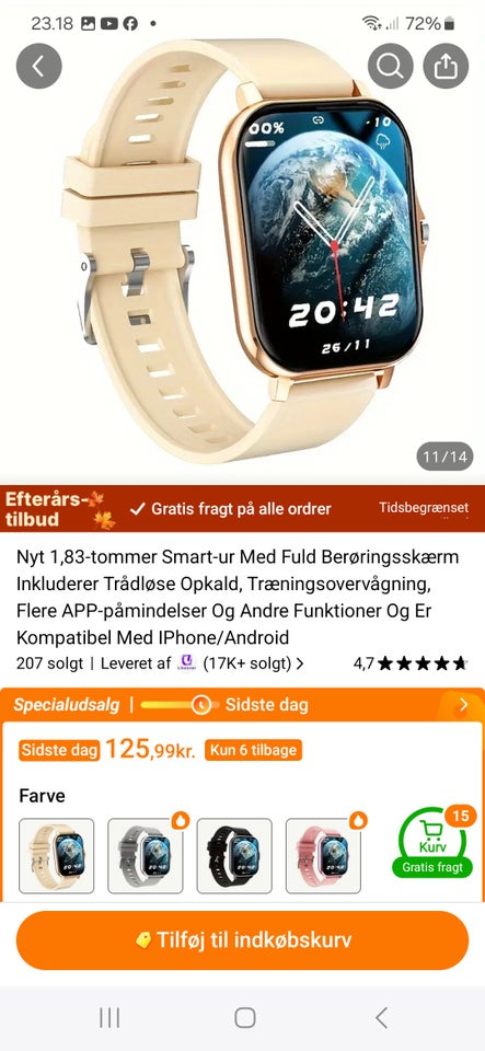 Andet t Samsung Smart watch