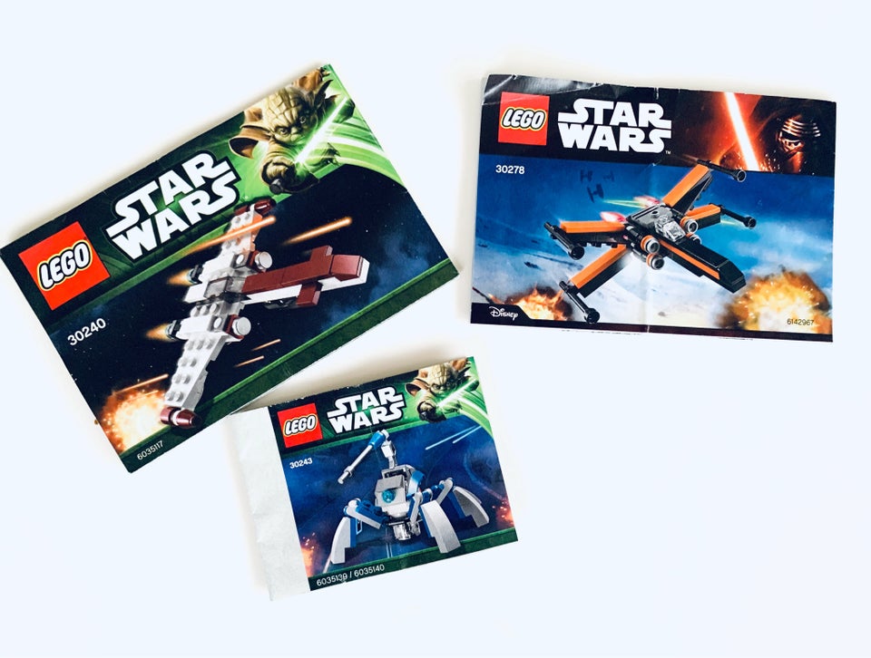 Lego Star Wars 30243 + 30240 + 30278