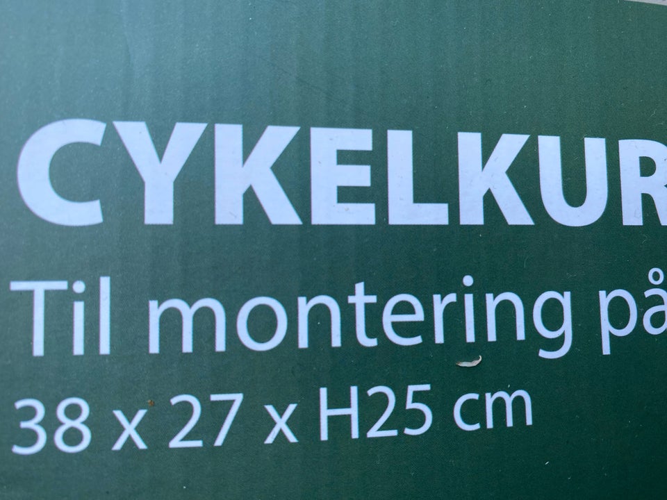 Cykelkurv Cykelkurv til hund