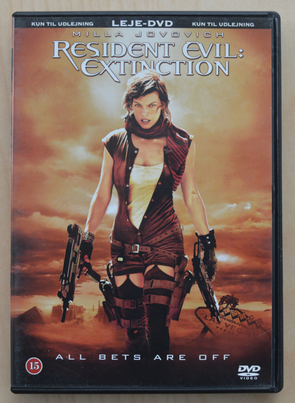 Resident Evil Extinction, DVD,