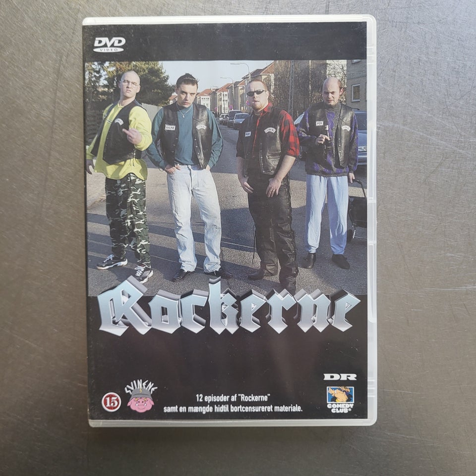 Rockerne / svinene, DVD, komedie