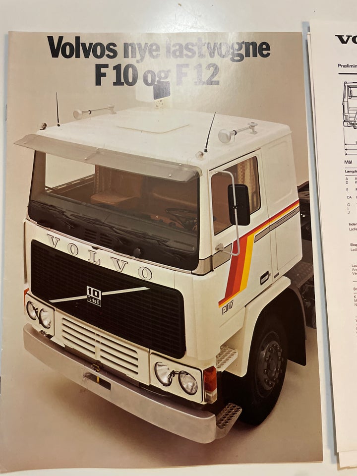 Volvo F10 og F 12, emne: bil og motor