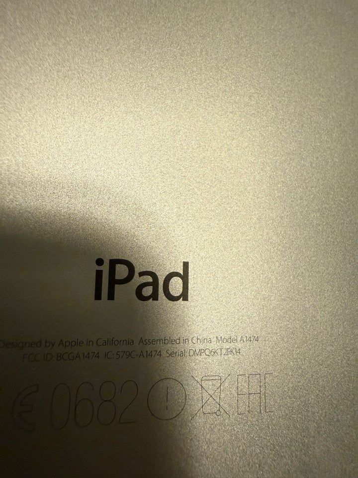 iPad Air, hvid, God