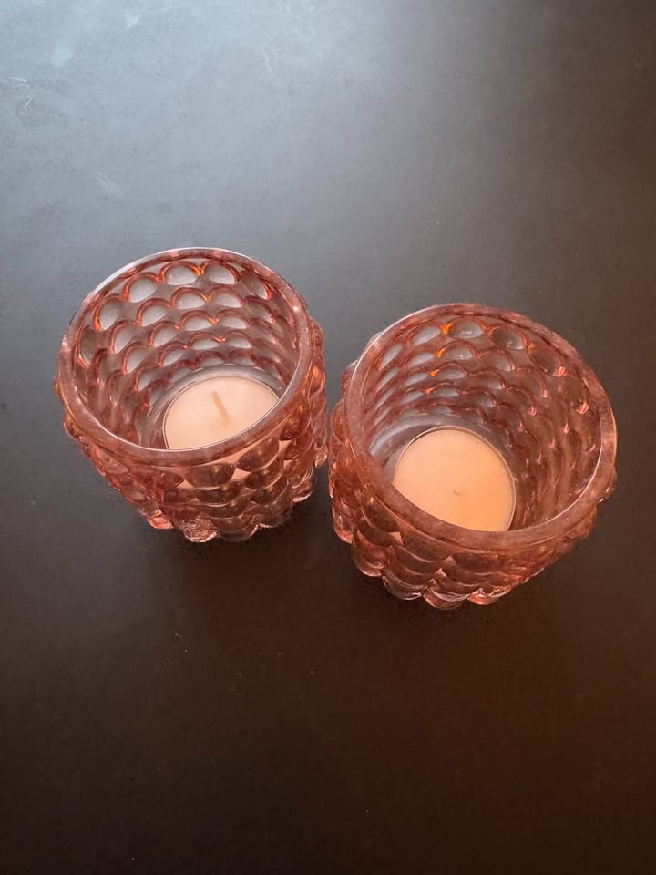 Glas, Candle Holders