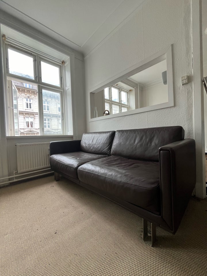 Sofa læder 2 pers