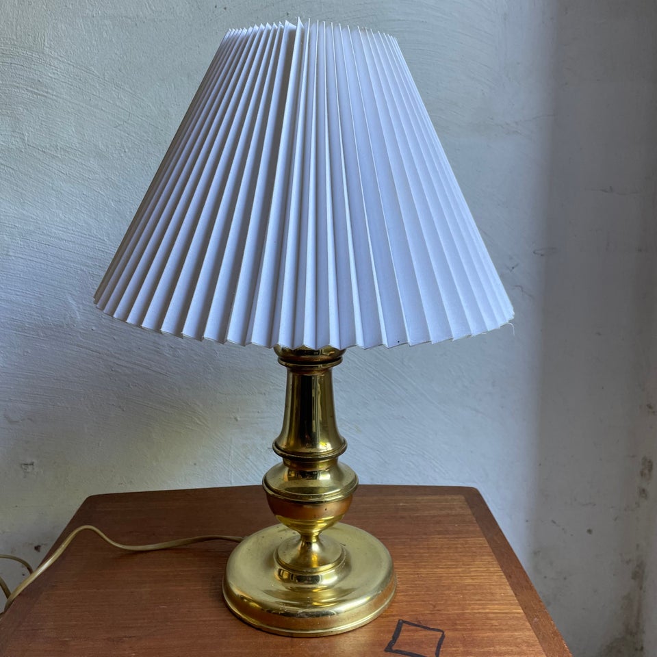 Anden bordlampe messing retro