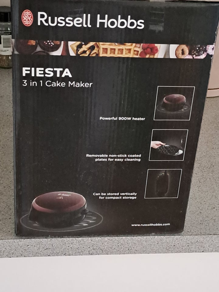 Fiesta 3 i 1 cake maker, Russel Hobbs