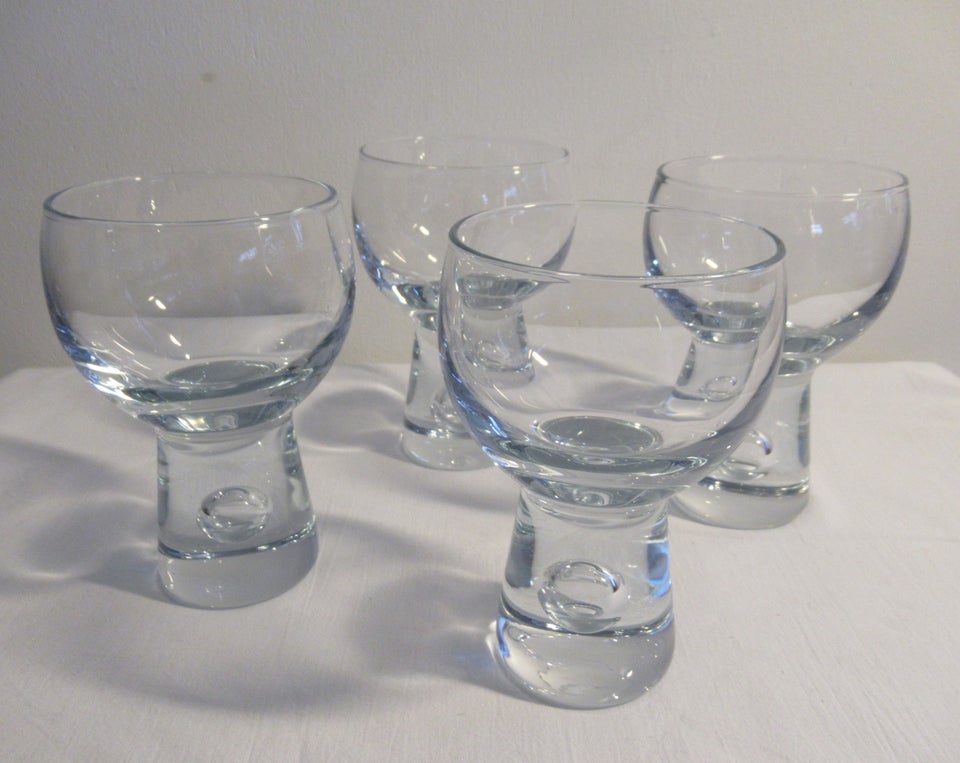 Glas Ølglas med stor bobbel Per