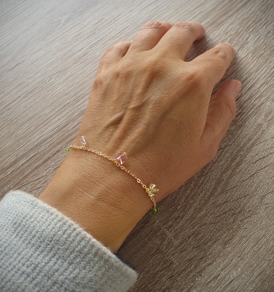 Armbånd, forgyldt, Dige Designs