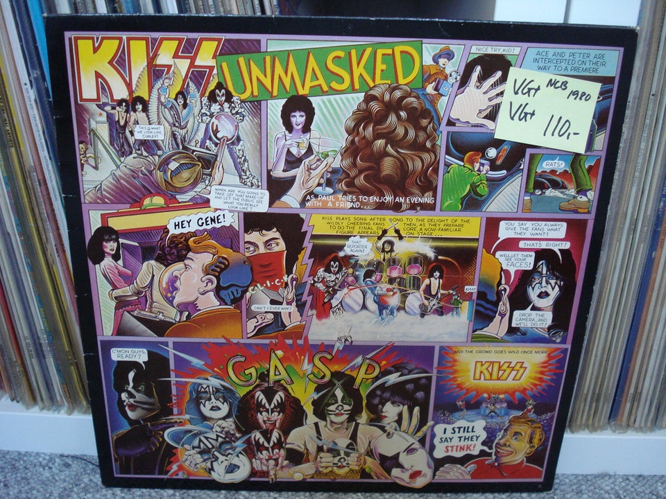 LP, Kiss, Unmasked