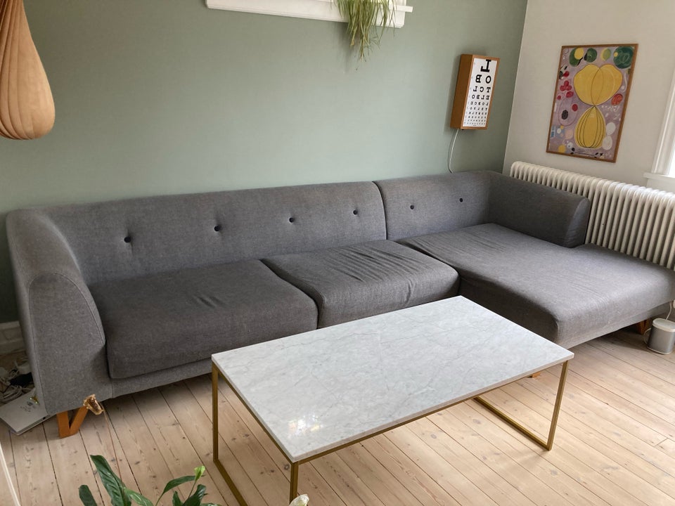 Sofa, uld, 4 pers.