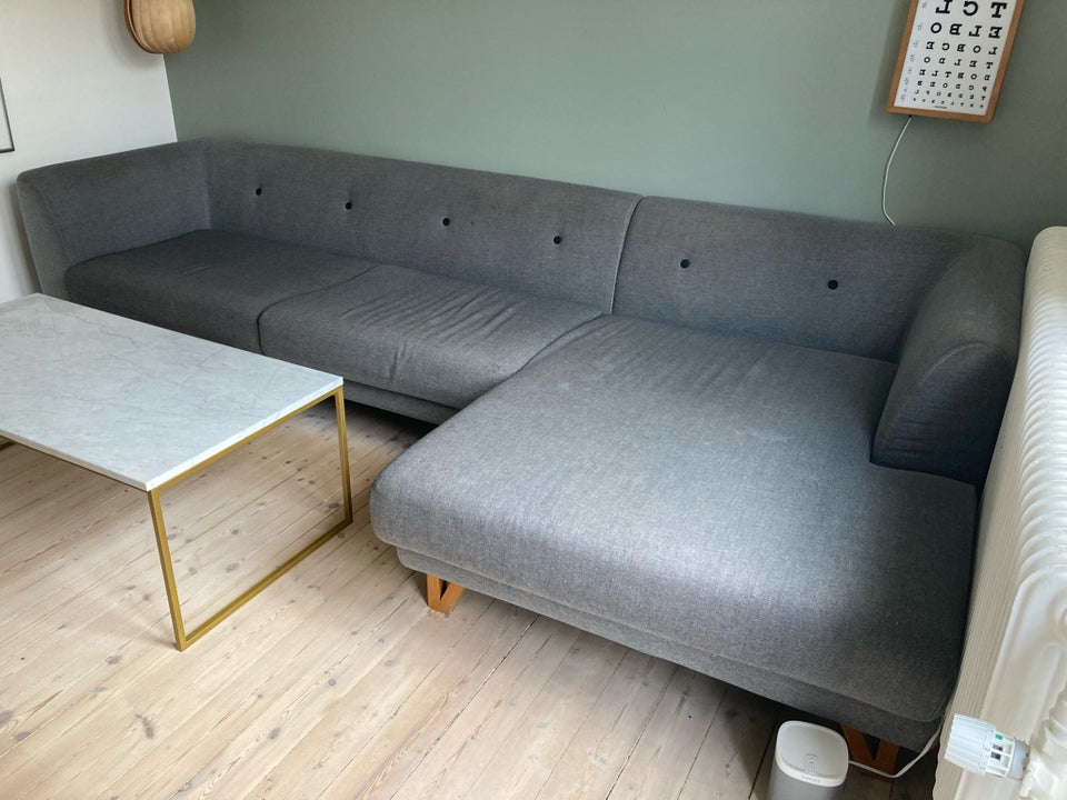 Sofa, uld, 4 pers.