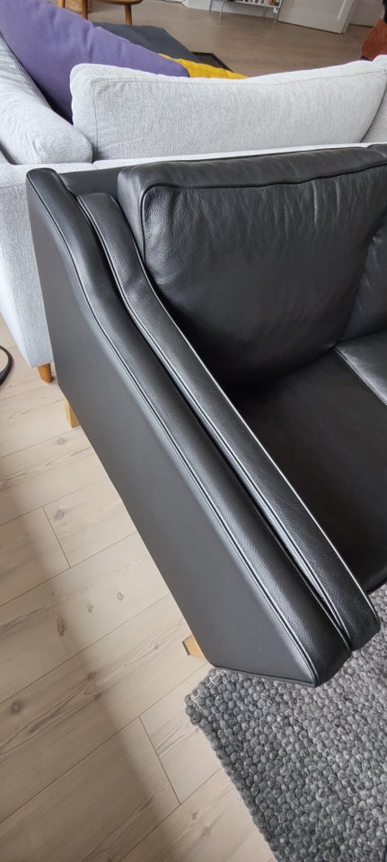 Sofa læder 3 pers