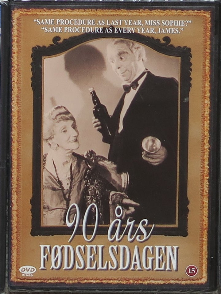 90 Års fødselsdag, DVD,