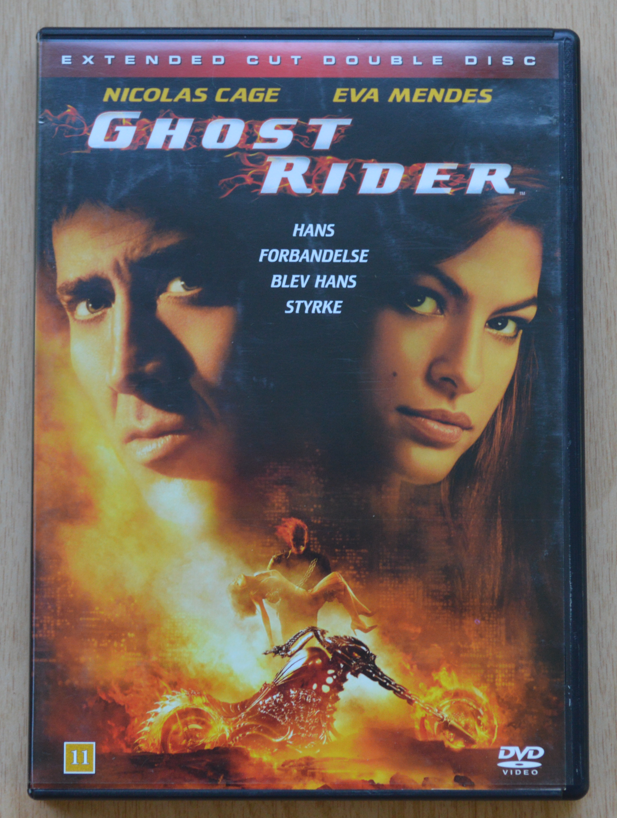 Ghost Rider DVD action