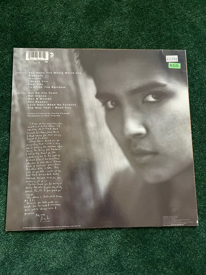 LP Tanita Tikaram Eleven Kinds of