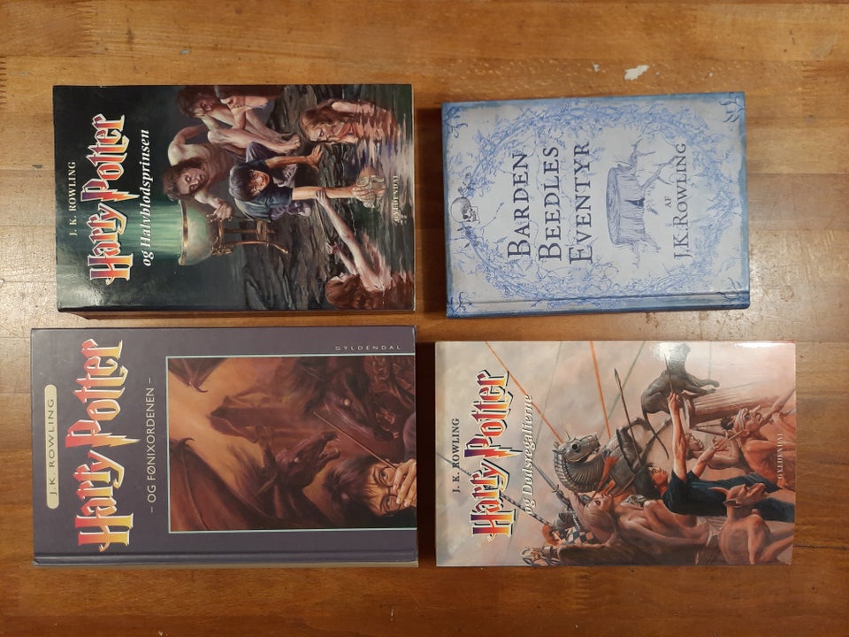 Harry Potter 1-7 plus spinoff samt