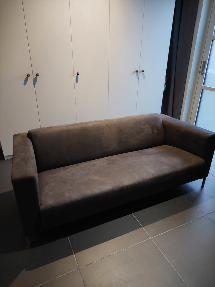 Sofa, alcantara, 2 pers.