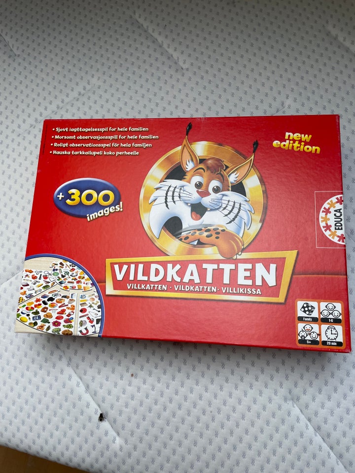 Vildkatten, Børnespil, brætspil