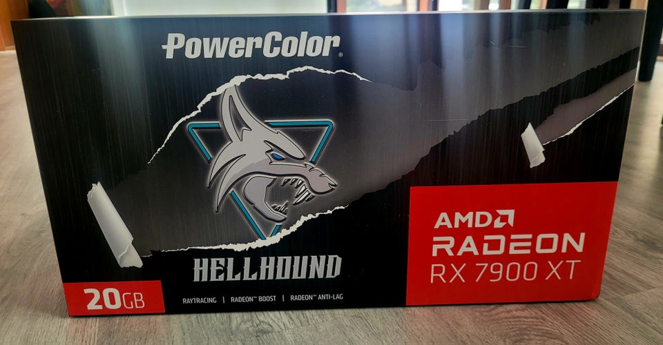 RX 7900 XT AMD RADEON POWERCOLOR 20