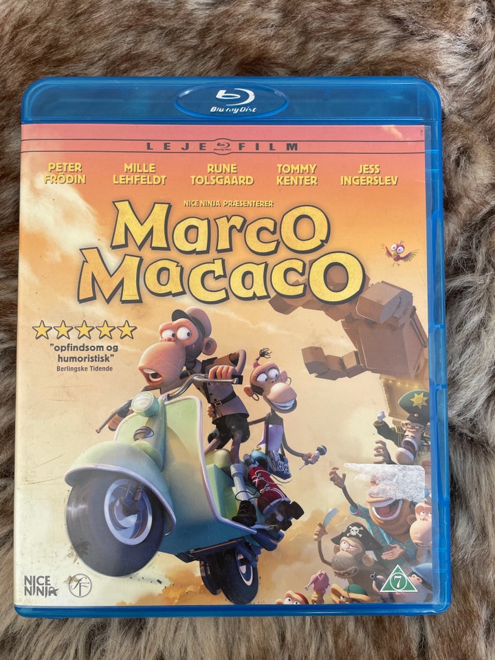 Marco Macaco, Blu-ray, animation