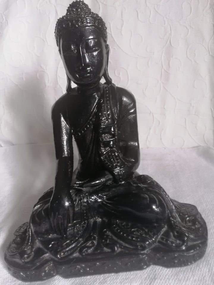 Smuk håndskåret vintage Buddha