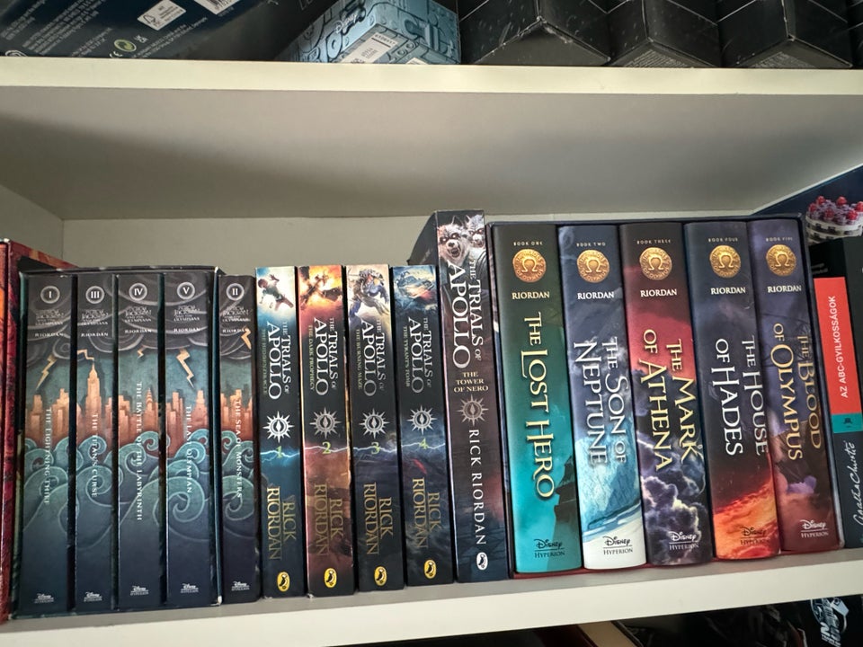 Alle Rick Riordan bøger , Rick