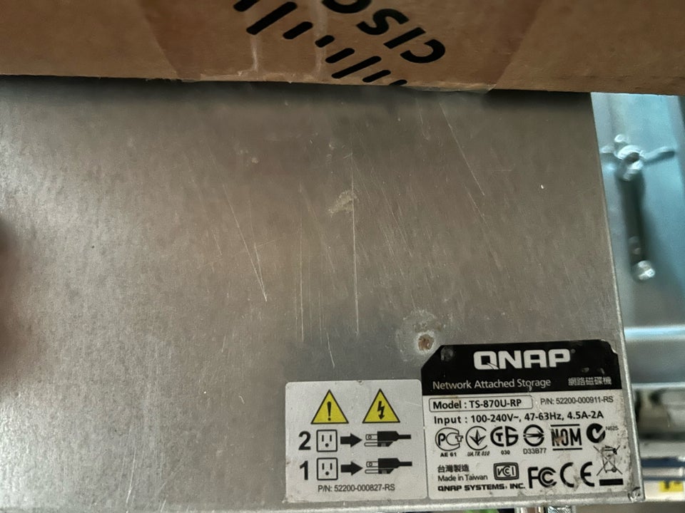 Server, Qnap TS-870-RP