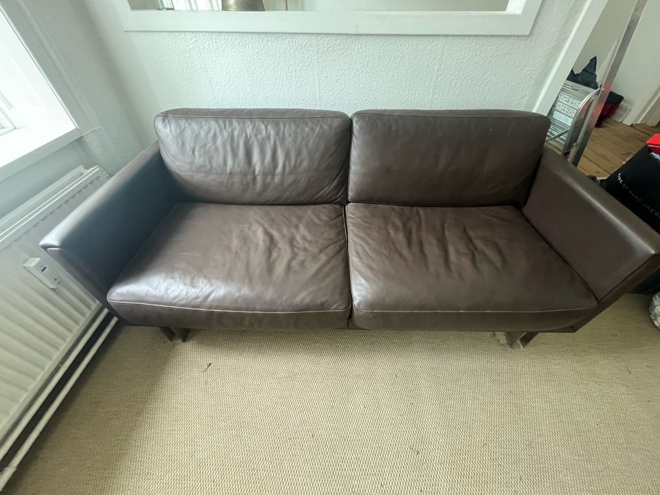 Sofa læder 2 pers