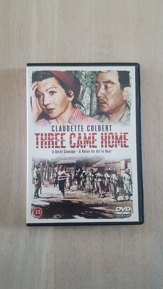 Three came home DVD drama