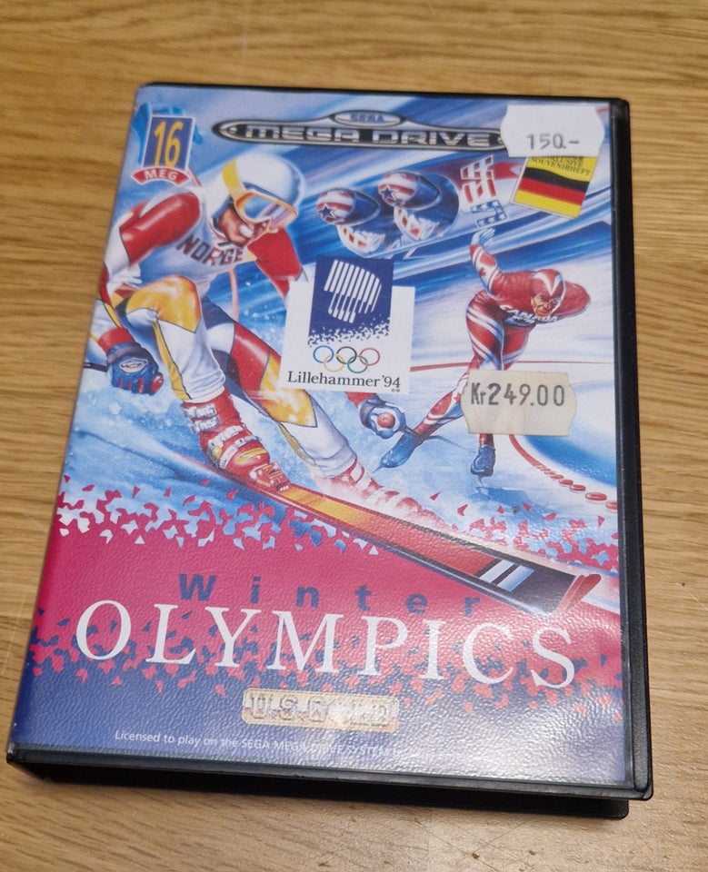 Winter olympics, Sega mega drive