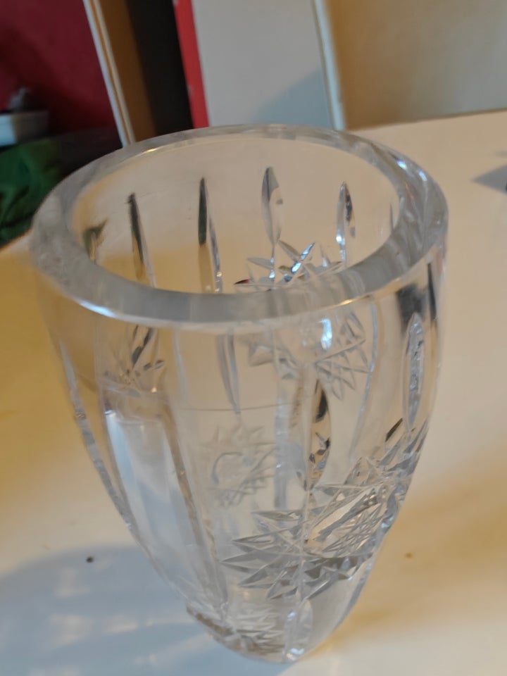 Glas Krystal vase