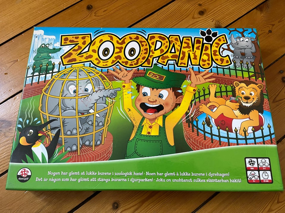 Zoopanic, Familiespil, andet spil