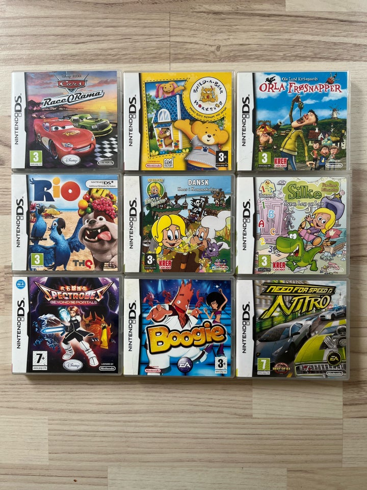 Diverse Nintendo DS Spil Nintendo