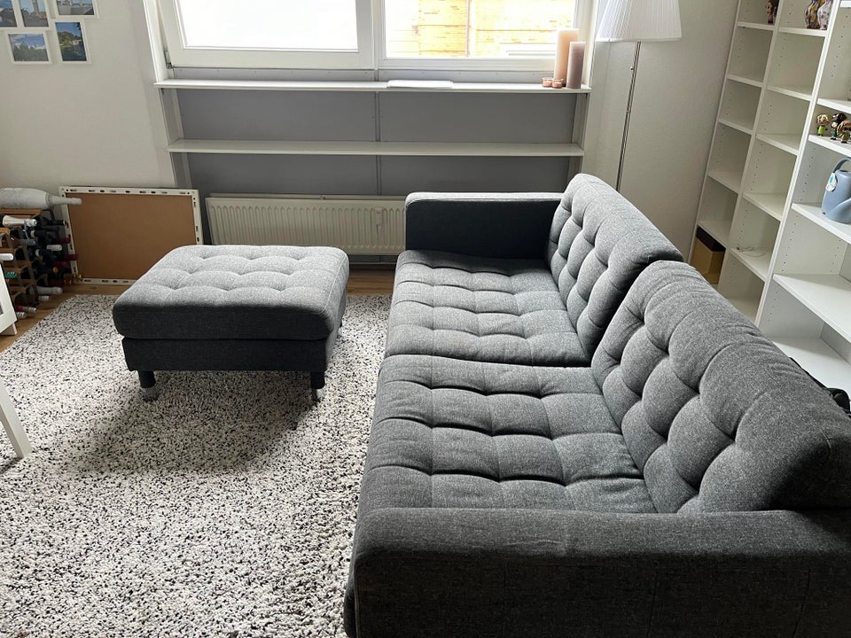 Sofa stof 3 pers