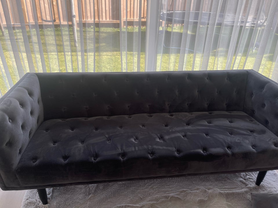 Sofa velour 3 pers