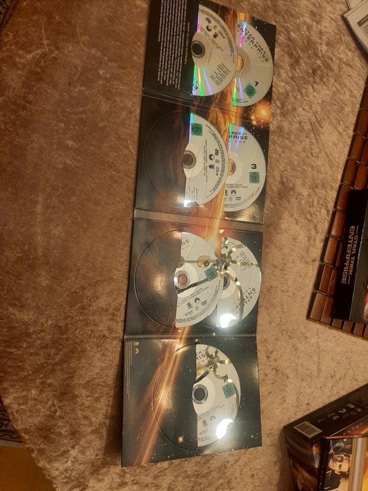 STARTREK enterprise, DVD, science