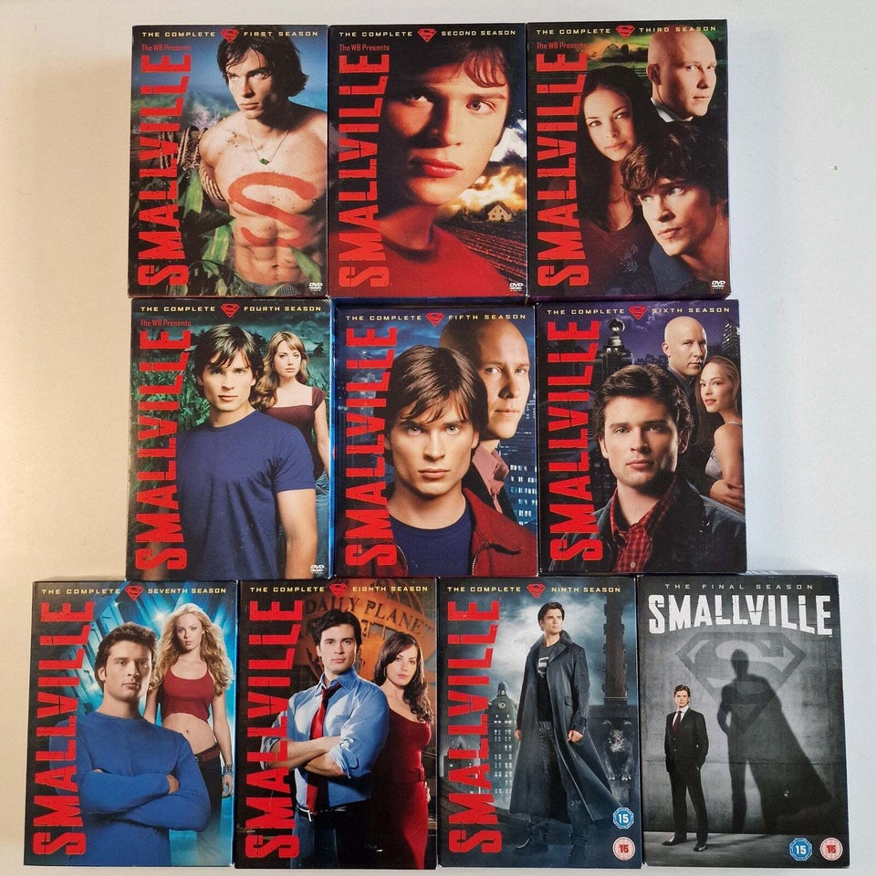 Smallville , DVD, TV-serier