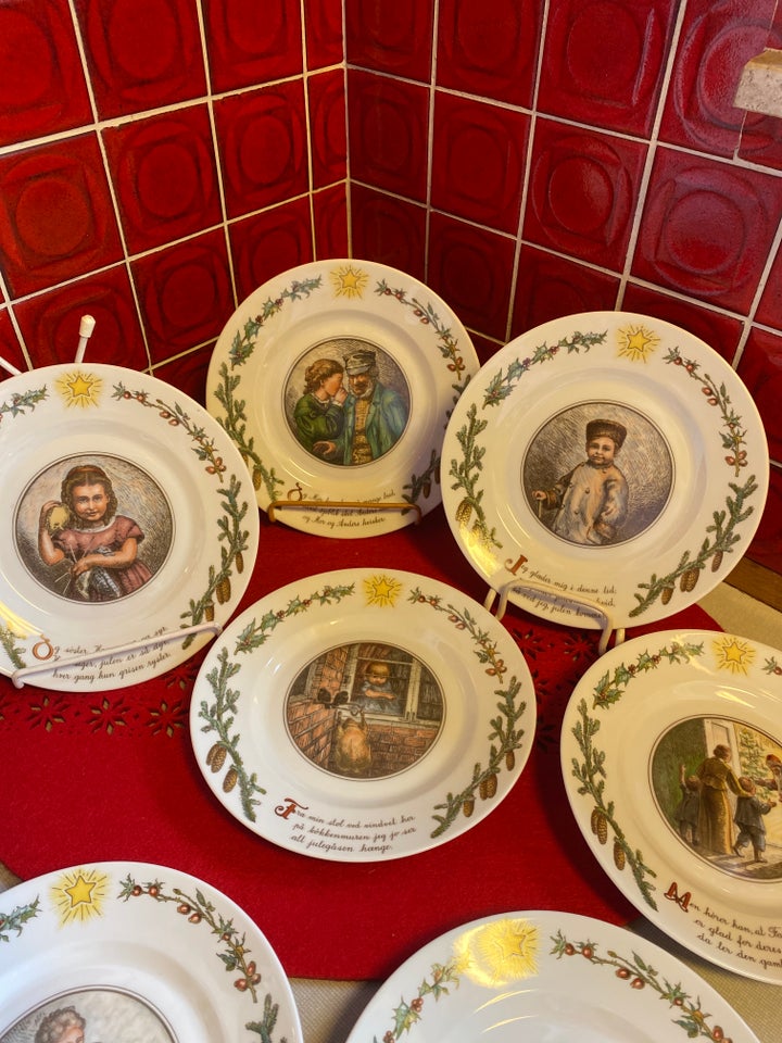 Porcelæn, Kgl julestel Peters jul,