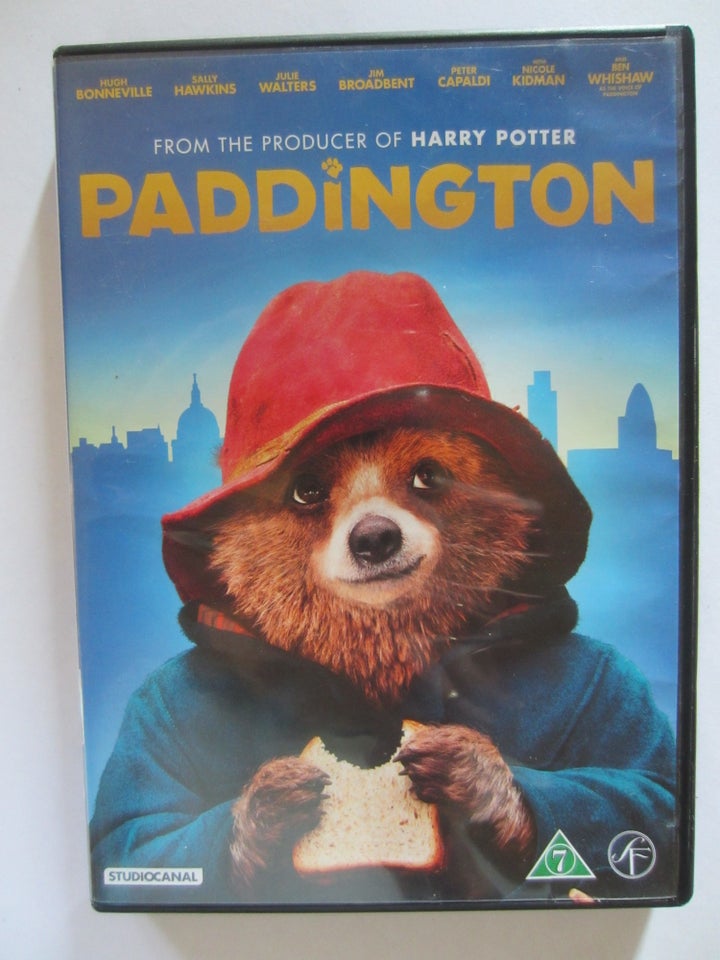 Paddington, DVD, familiefilm