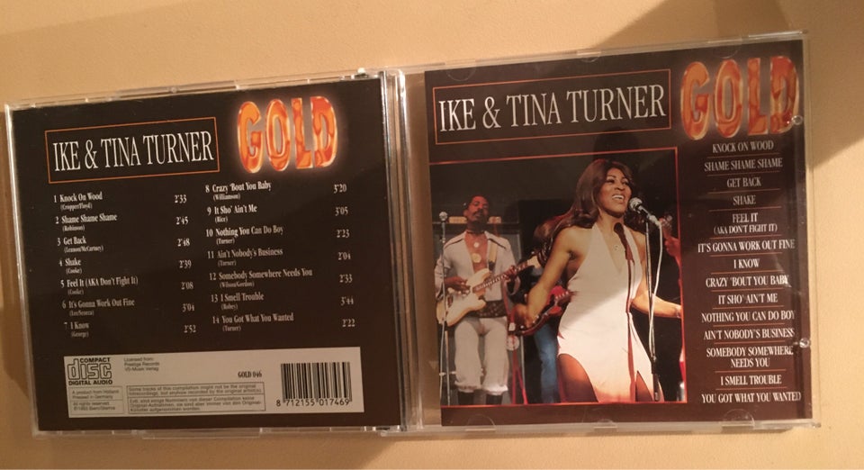 Ike  Tina Turner: Gold album rock